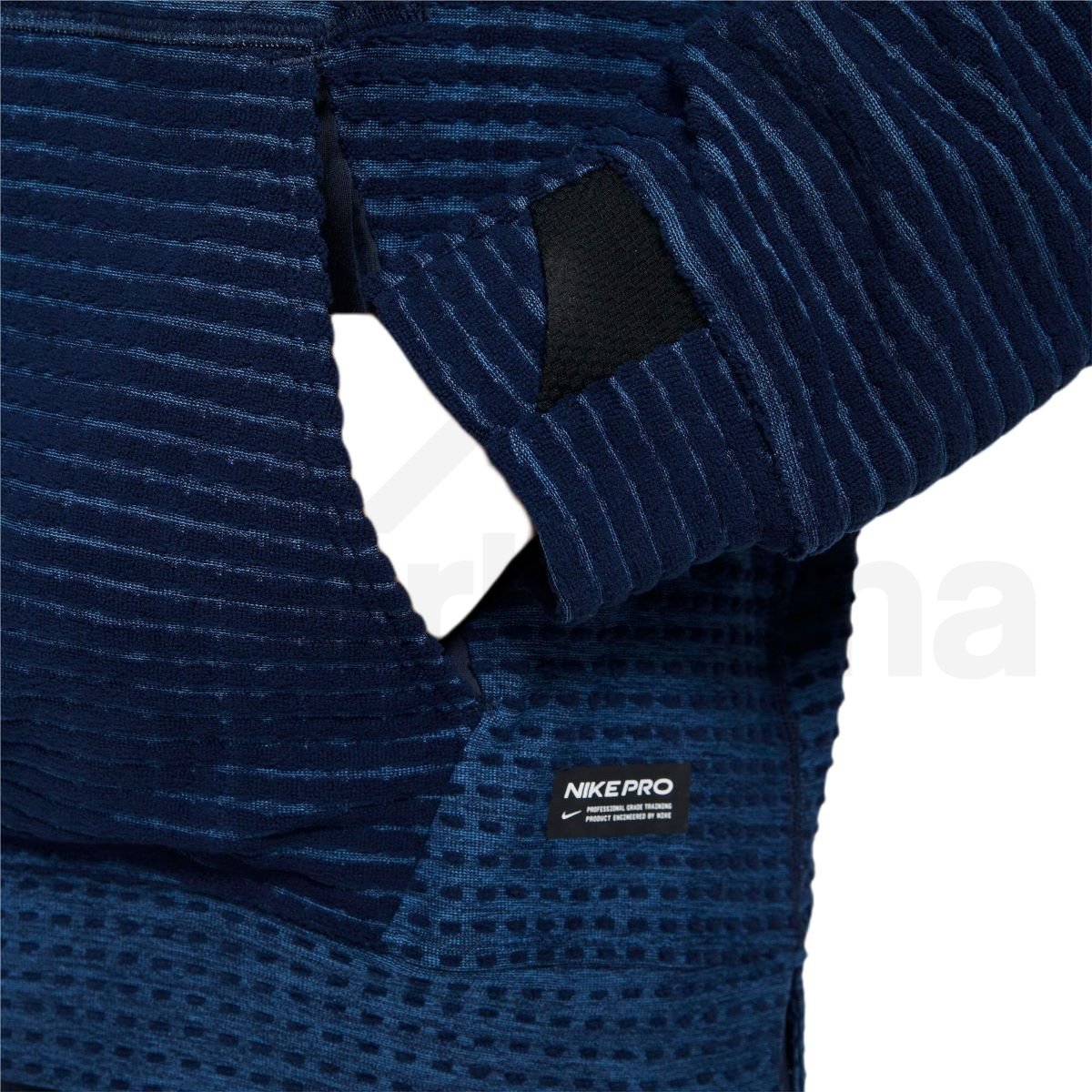 Mikina s kapucí Nike Pro Therma-FIT ADV M - modrá
