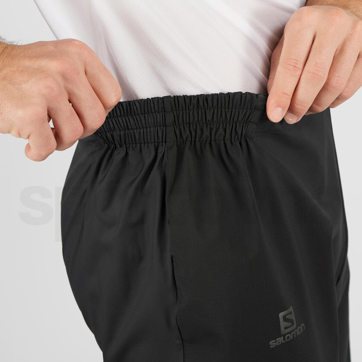 Kalhoty Salomon SENSE HYBRID PANT M - černá