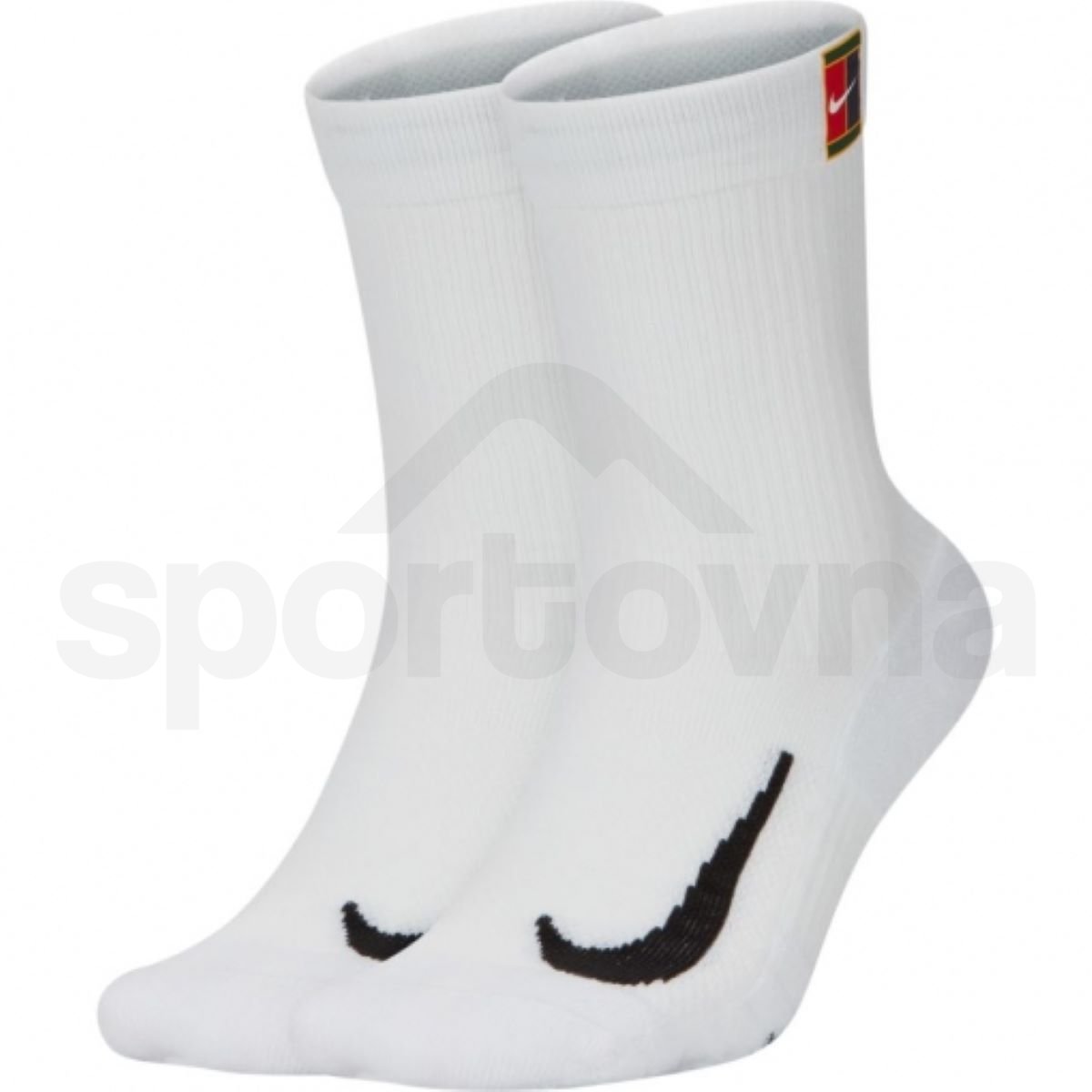 Ponožky Nike Multiplier Crew Tennis - bílá