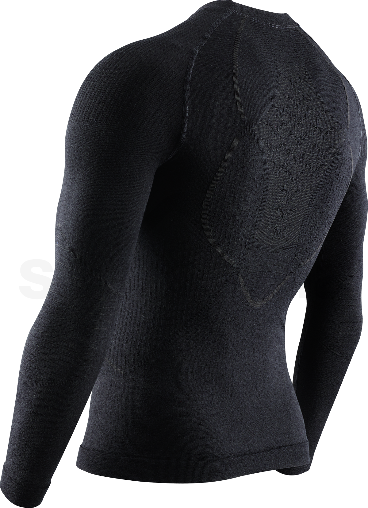 Tričko X-Bionic Apani 4.0 Merino Shirt Round Neck LG SL M - černá