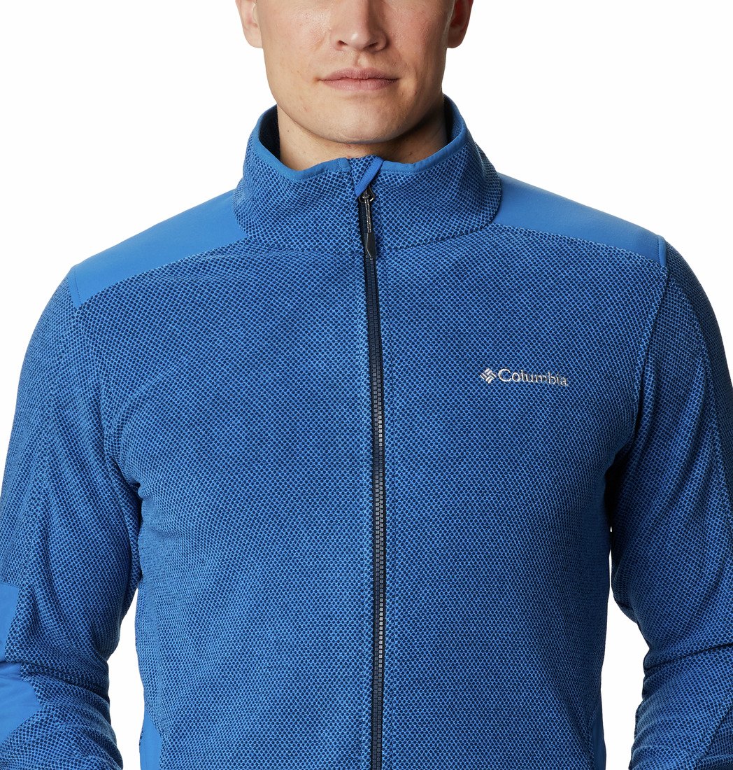 Mikina Columbia Tough Hiker™ Full Zip Fleece M - modrá