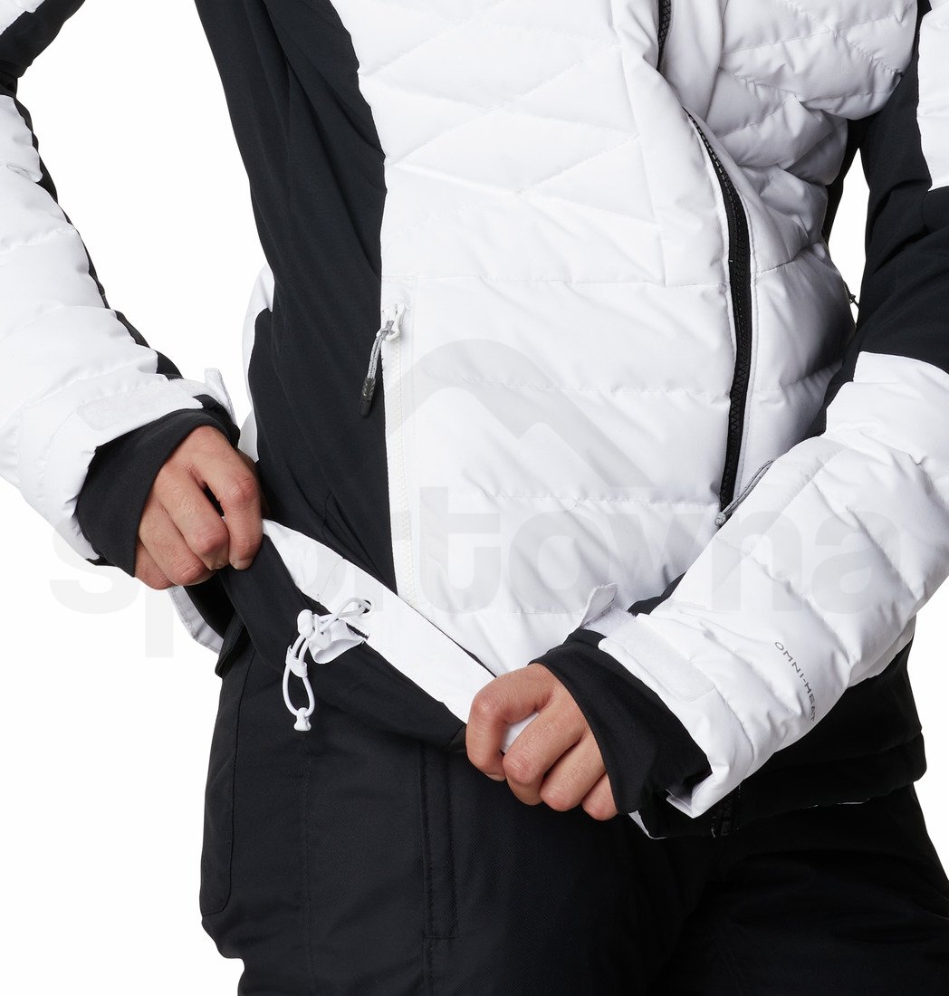 Bunda Columbia Bird Mountain™ Insulated Jacket W - bílá/černá