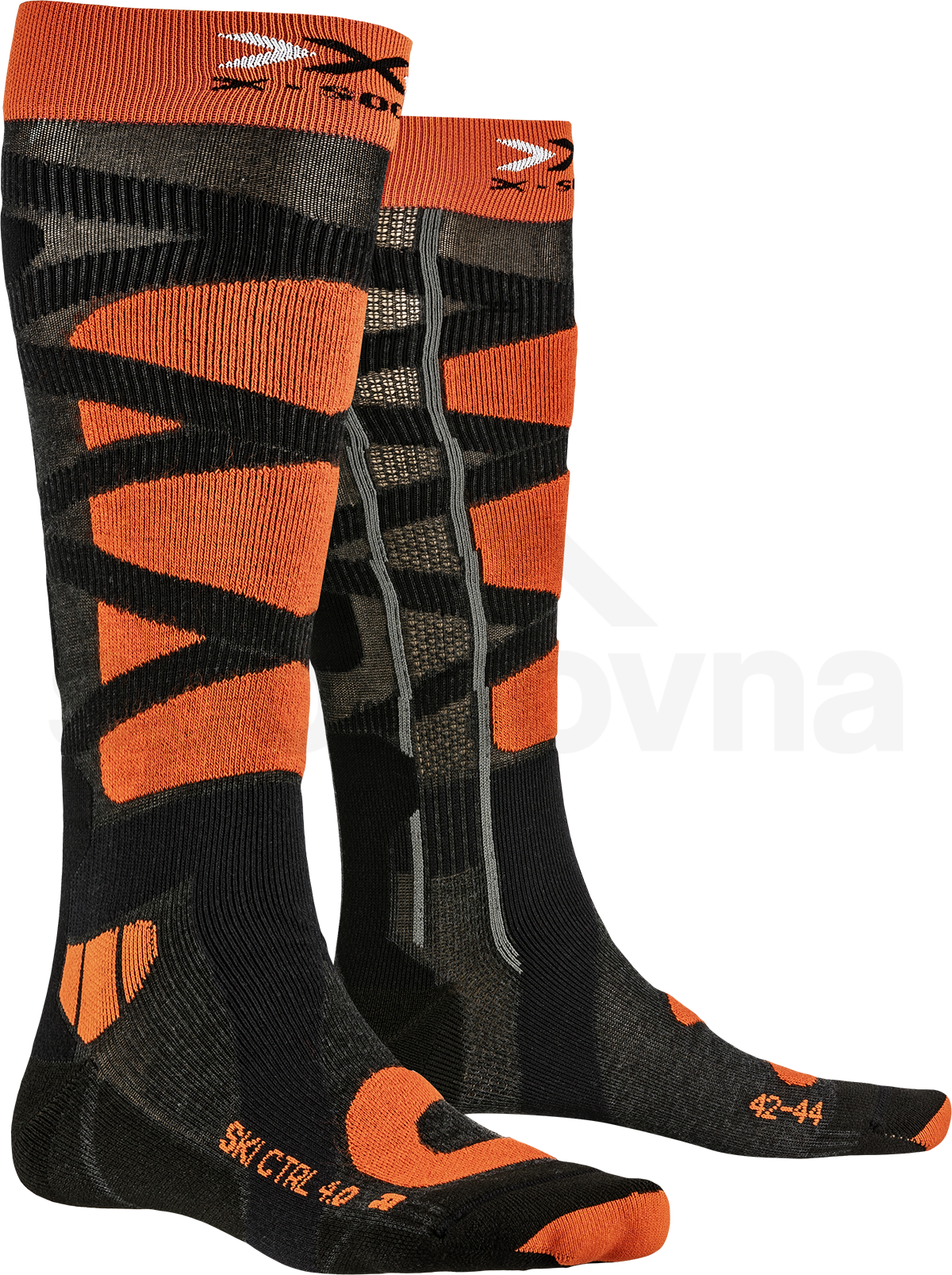 Ponožky X-Bionic X-SOCKS® Ski Control 4.0 - černá/oranžová