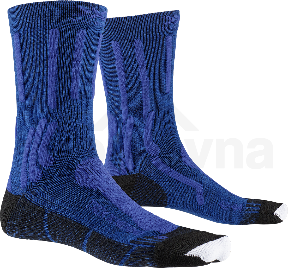 Ponožky X-Bionic X-SOCKS® Trek X Merino - modrá/bílá