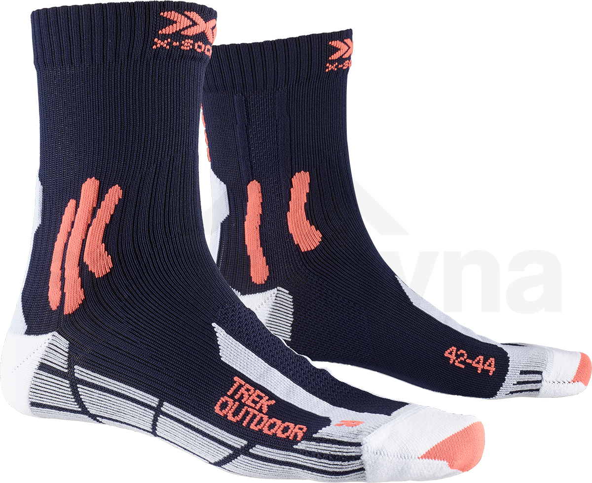 Ponožky X-Bionic X-SOCKS® Trek Outdoor - černá/oranžová