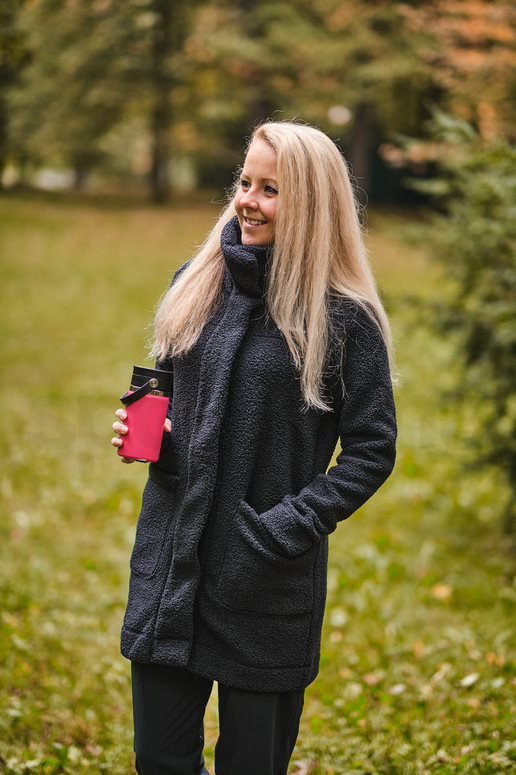 Mikina Columbia Panorama Long Jacket W - čierna