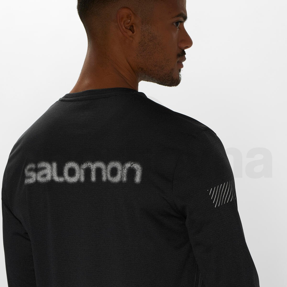 Tričko Salomon AGILE LS TEE M - černá
