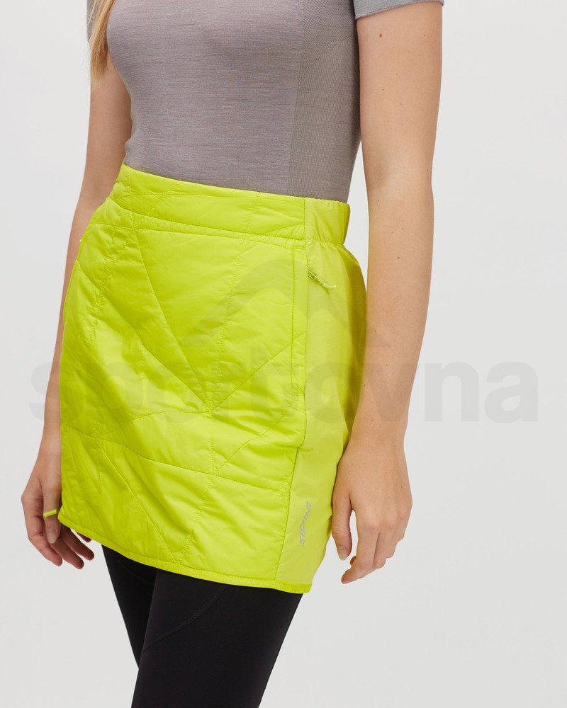 Sportovní sukně Silvini Liri WS1925 - neonově žlutá