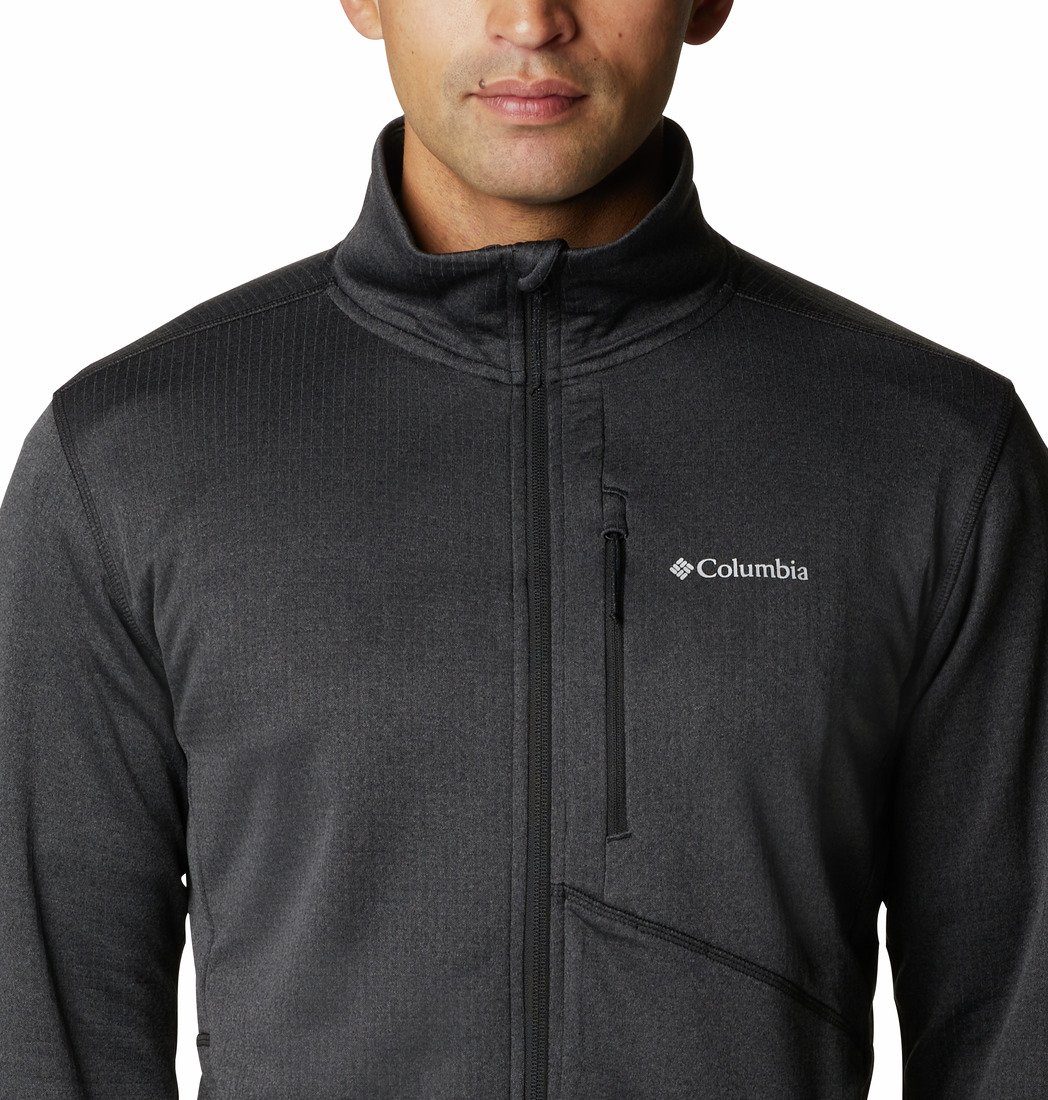 Mikina Columbia Park View™ Fleece Full Zip M - černá