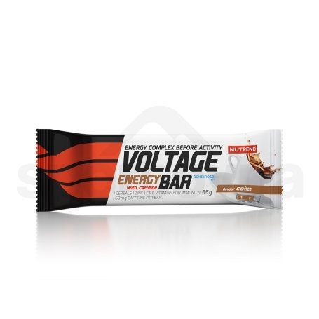 Nutrend Voltage Energy Bar with Caffeine 65g - káva