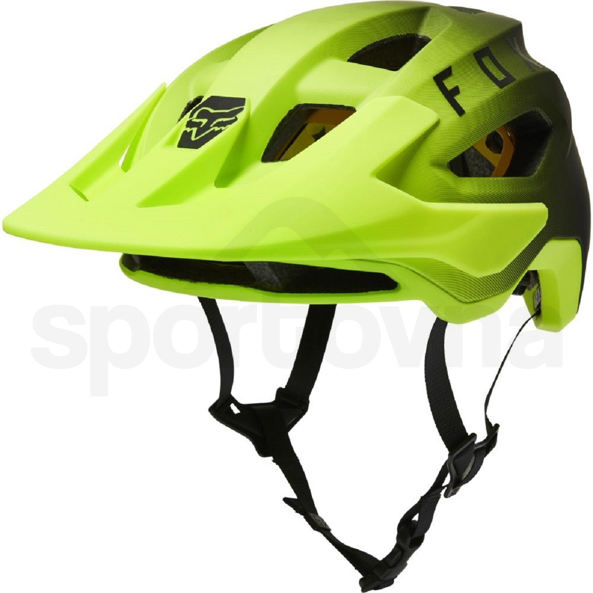 Cyklo helma Fox Speedframe Helmet Mips M - černá/žlutá