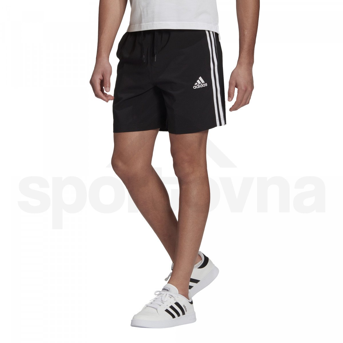 Šortky Adidas 3S CHELSEA M - černá