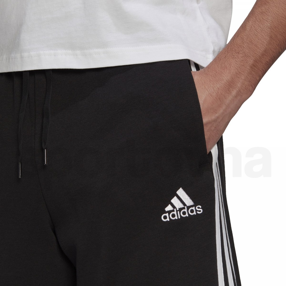 Šortky Adidas 3S FT SHO M - černá