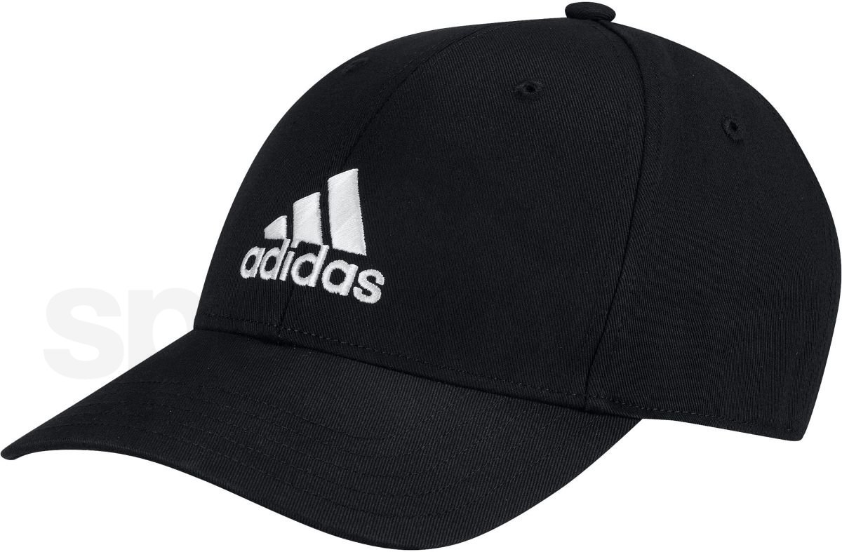 Kšiltovka Adidas BBALL CAP COT - černá
