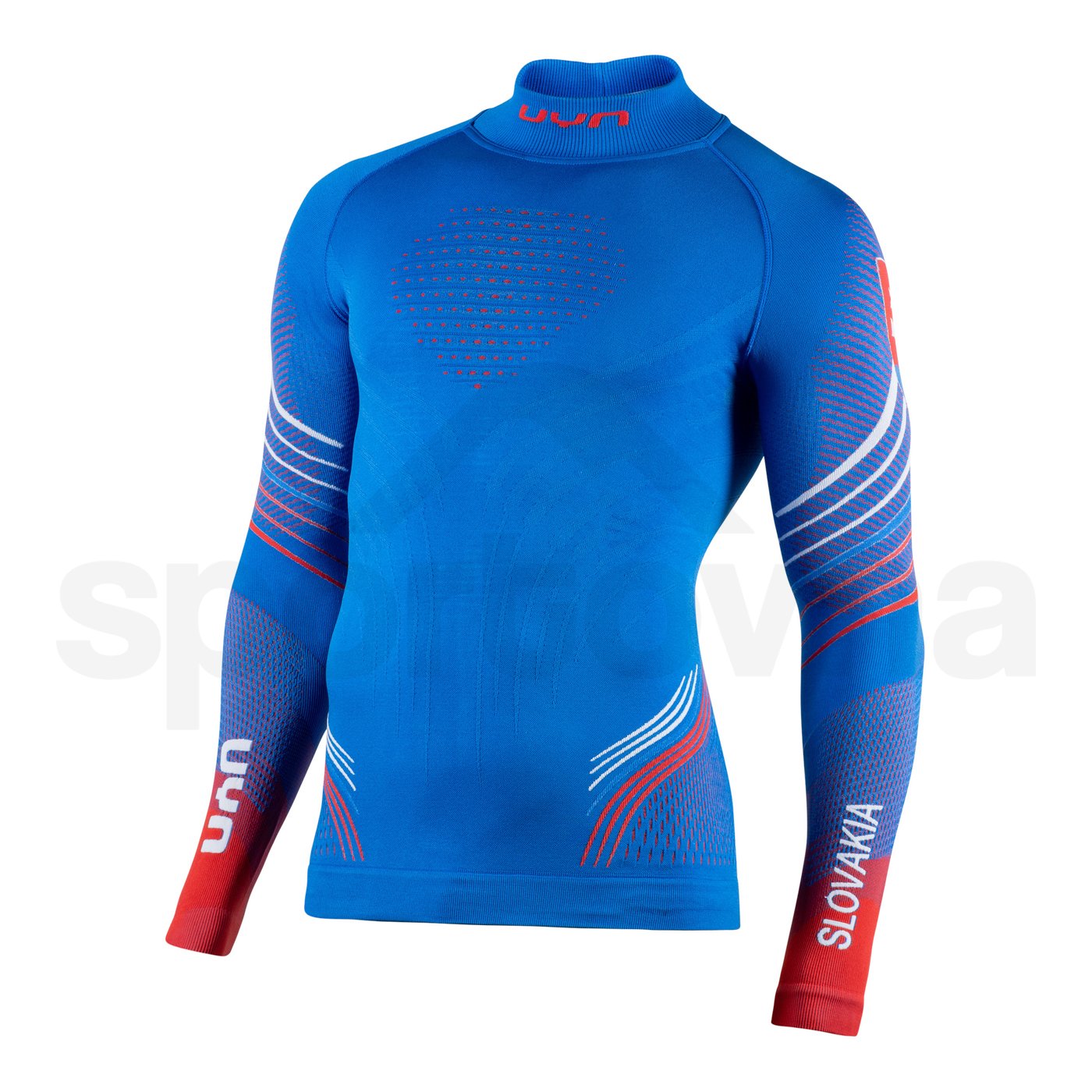 Funkční tričko UYN Natyon 2.0 Slovakia UW Shirt LG_SL.Turtle Neck - modrá