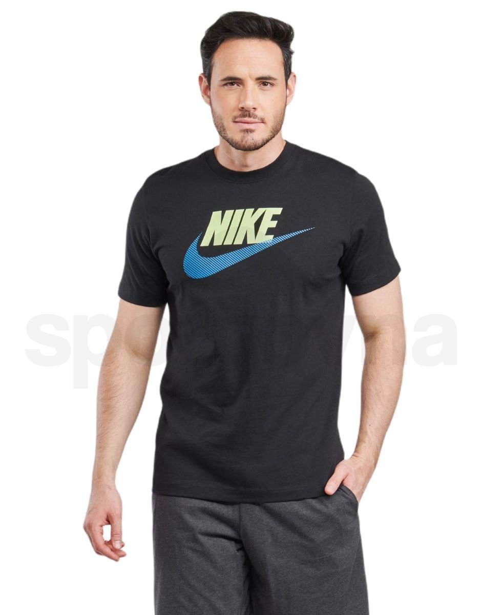Tričko Nike Nsw Tee Alt Brand Mark M - černá