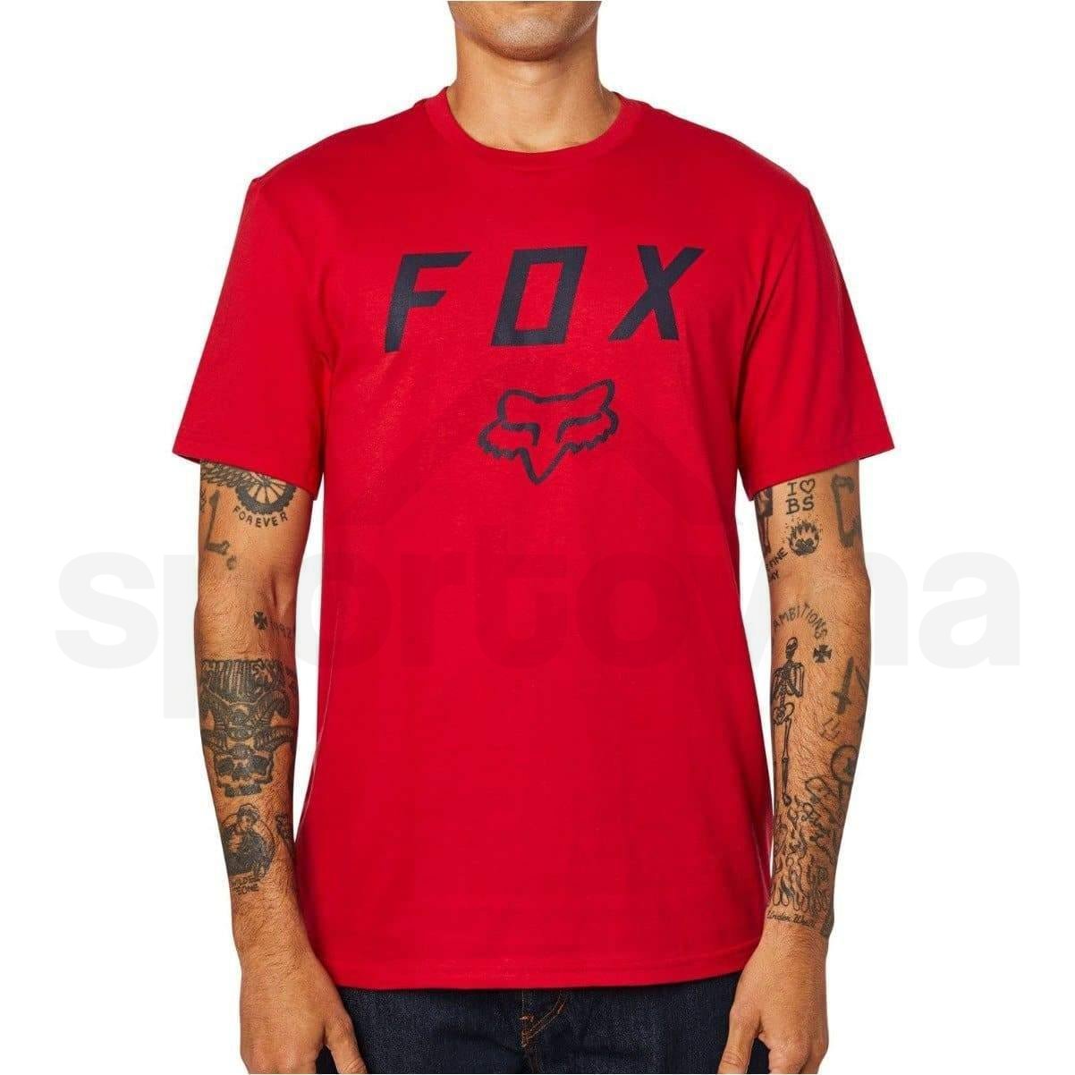 Tričko Fox Legacy Moth tee - červená
