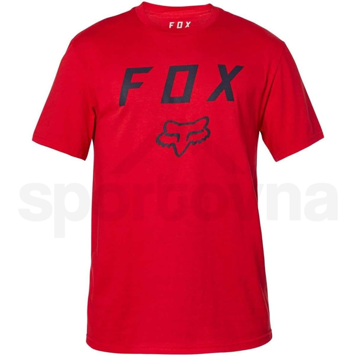 Tričko Fox Legacy Moth tee - červená