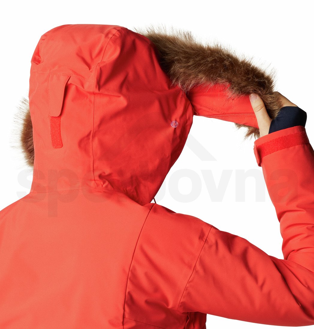 Bunda Columbia Mount Bindo™ II Insulated Jacket W - červená/oranžová