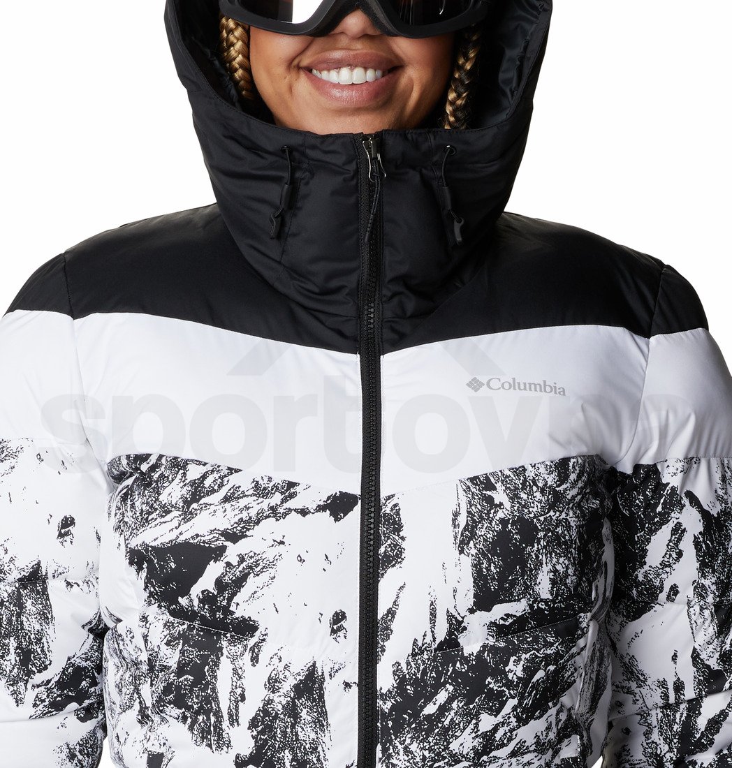 Bunda Columbia Abbott Peak™ Insulated Jacket W - černá/bílá