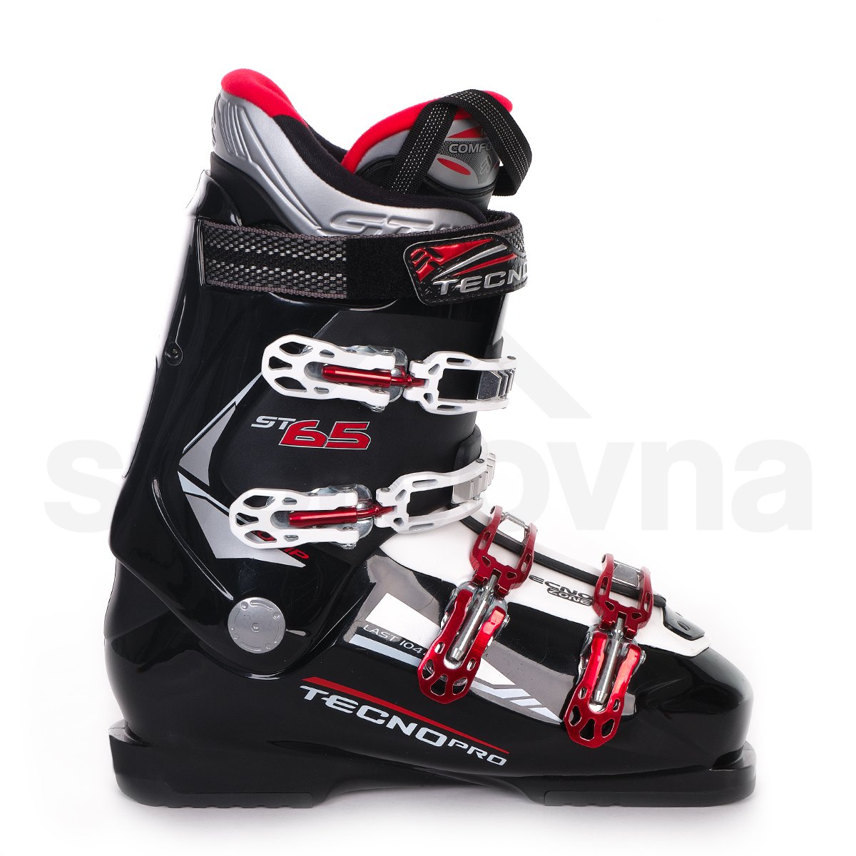 Lyžařské boty TecnoPro ST 65 - černá/bílá/červená