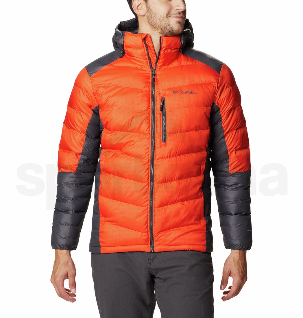 Bunda Columbia Labyrinth Loop™ Hooded Jacket M - oranžová/černá