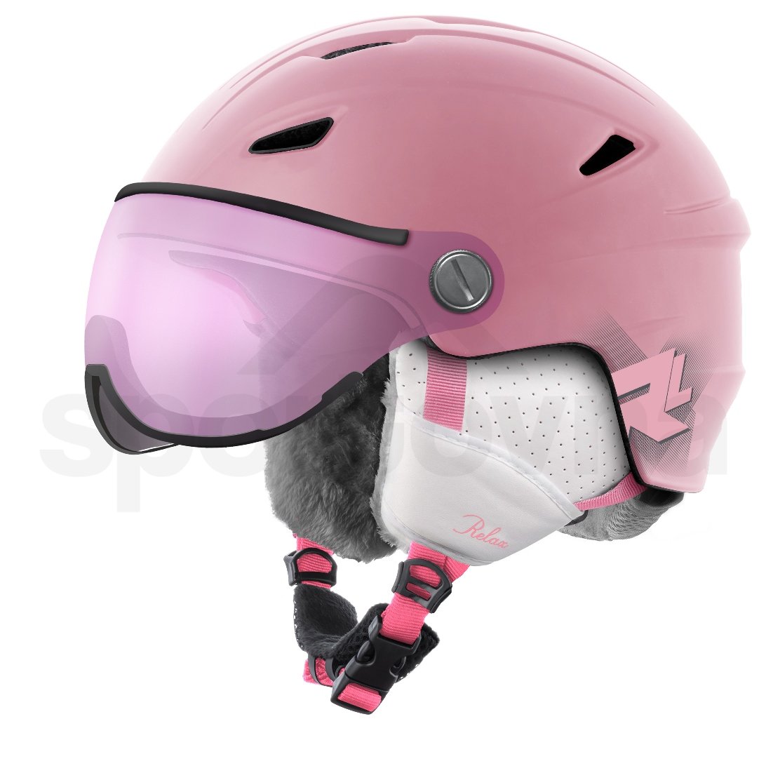 Lyžařská helma STEALTH RH24V - růžová