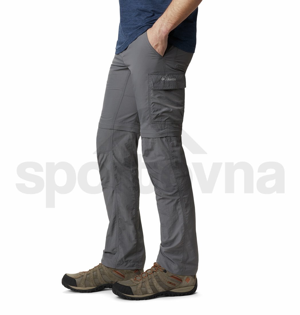 Kalhoty Columbia Silver Ridge II Convertible Pants - světle šedá (prodloužená délka)