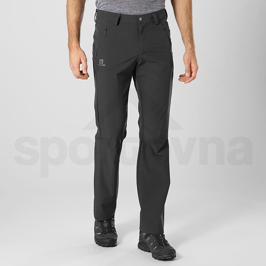 Kalhoty Salomon WAYFARER STRAIGHT LT PANT M - černá
