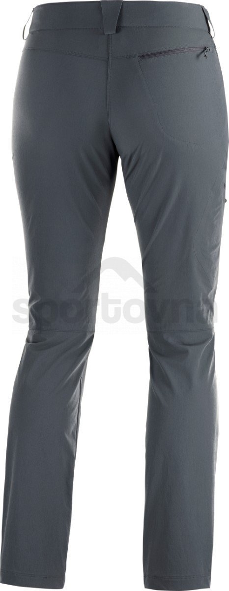 Kalhoty Salomon WAYFARER STRAIGHT PANT W - šedá (zkrácená délka)