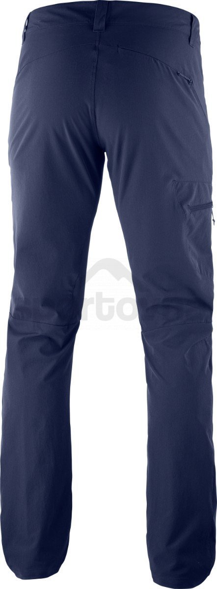 Salomon WAYFARER TAPERED PANT M - modrá (skrátená dĺžka)