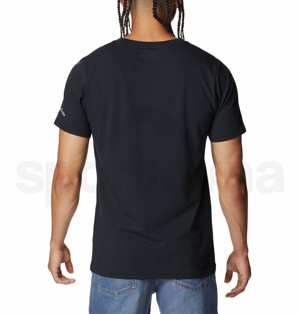 Tričko Columbia Sun Trek™ Short Sleeve Graphic Tee M - černá