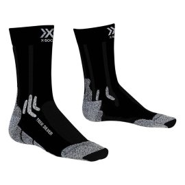 XS-TS07S19U-B010-ponozky x-bionic x-socks trek silver-cerna