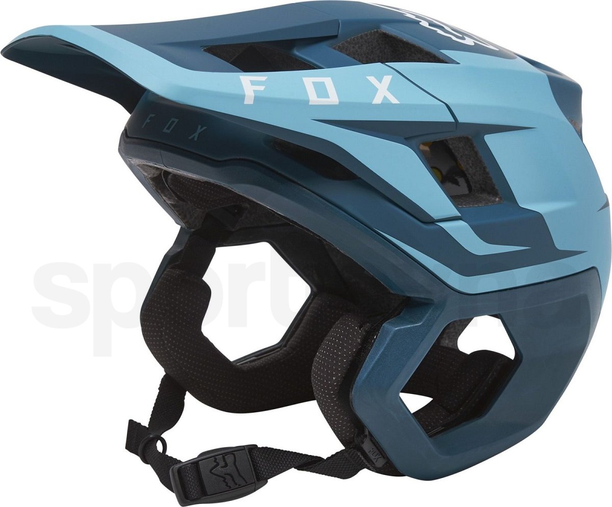 Cyklo helma Fox Dropframe Pro Helmet Sideswipe M - modrá