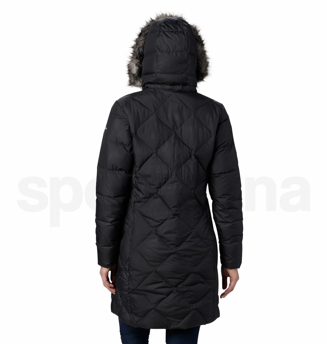 Kabát Columbia Icy Heights™ II Mid Length Down Jacket W - černá