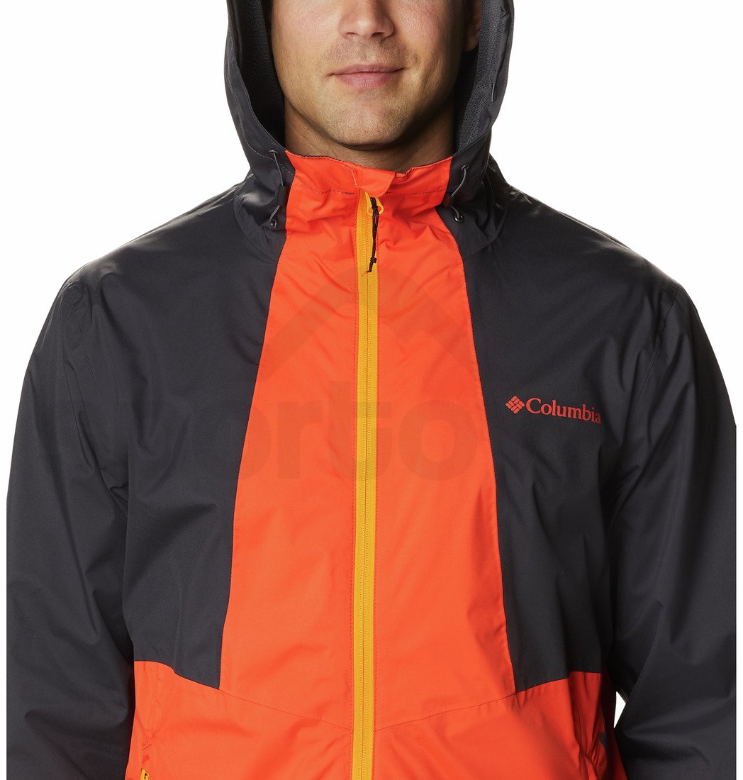 Bunda Columbia Inner Limits™ II Jacket M - šedá/oranžová
