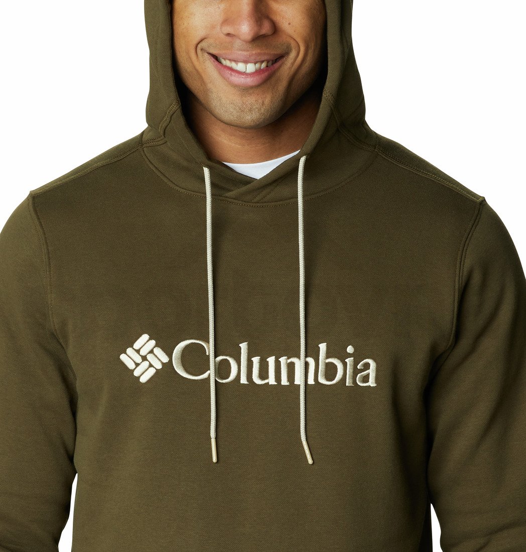 Mikina Columbia CSC Basic Logo™ II Hoodie M - hnědá/zelená
