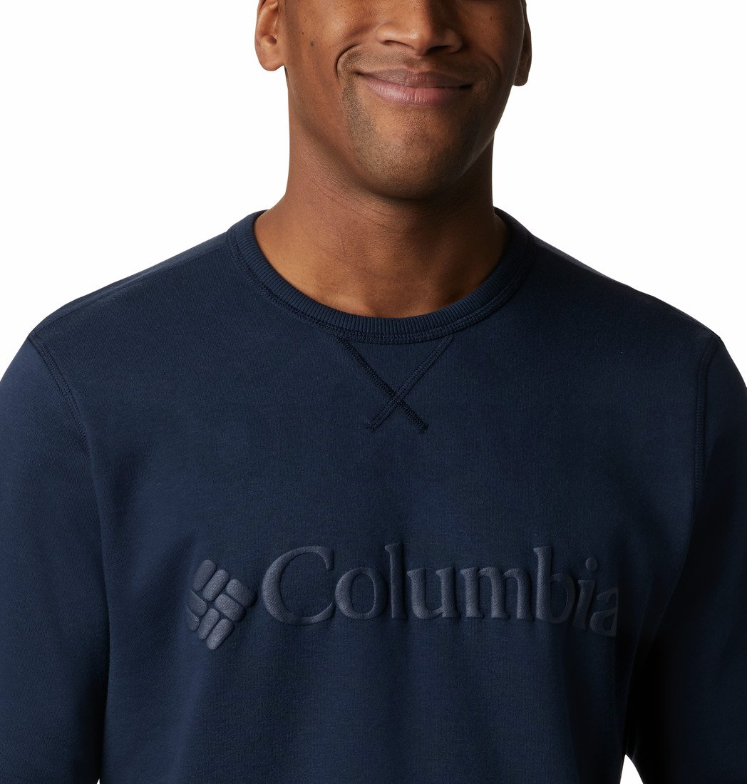 Mikina Columbia Logo Fleece Crew M - tmavě modrá