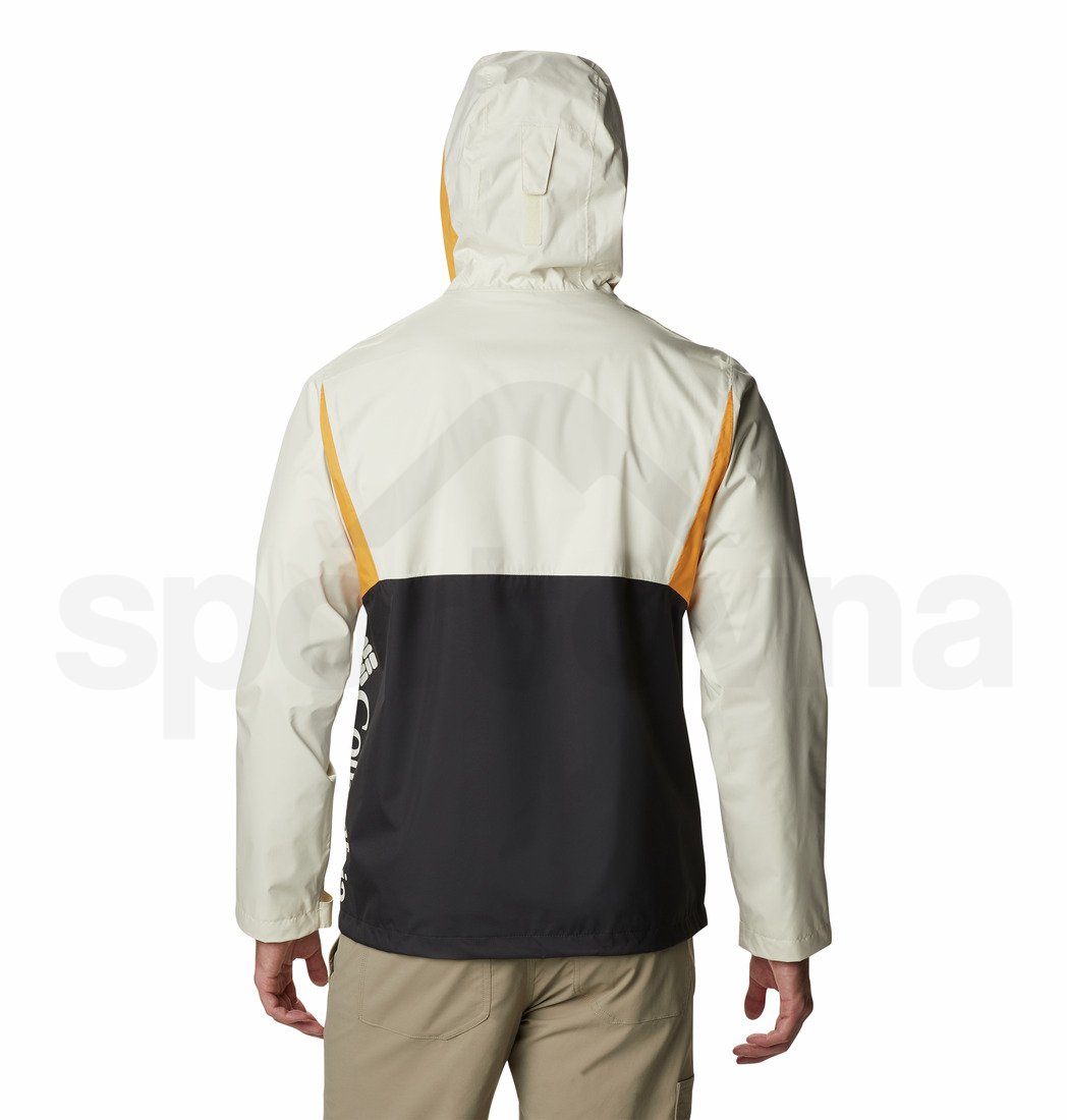 Bunda Columbia Inner Limits™ II Jacket M - hnědá/šedá/žlutá