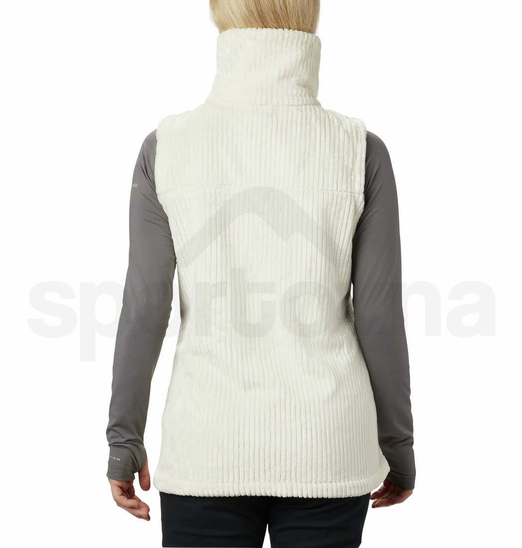 Vesta Columbia Fire Side™ Sherpa Vest W - bílá/hnědá