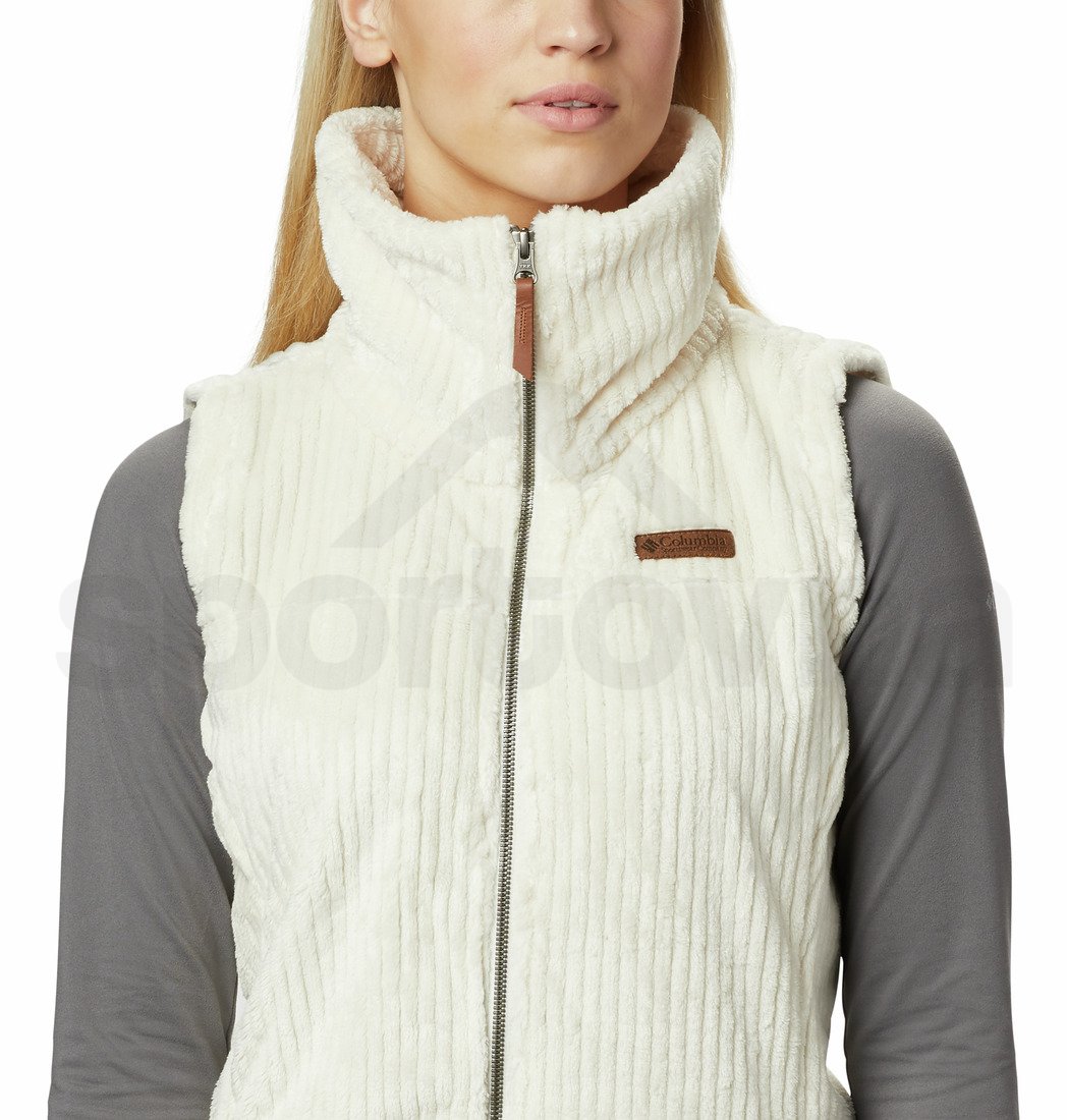 Vesta Columbia Fire Side™ Sherpa Vest W - bílá/hnědá
