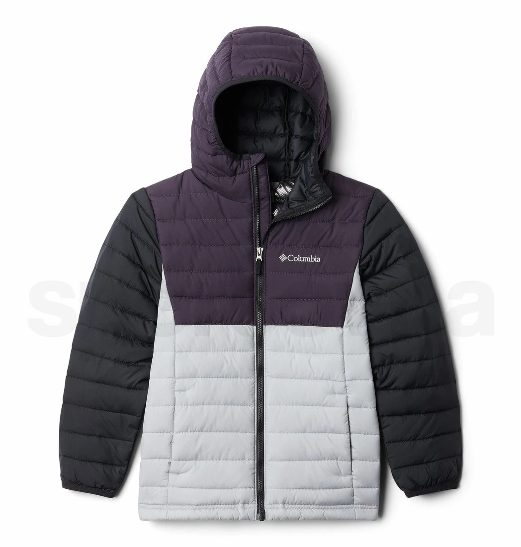 Chlapecká bunda Columbia Powder Lite™ Boys Hooded Jacket Jr