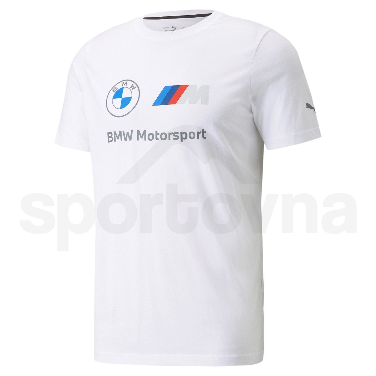Tričko Puma BMW MMS ESS Logo Tee M - bílá
