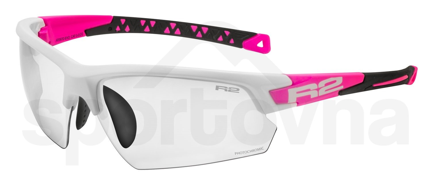 Sportovní brýle R2 Evo AT097D - bílá/růžová