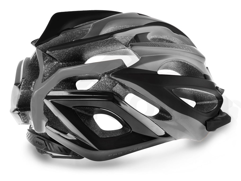 Cyklo helma R2 Pro-tec - černá/šedá