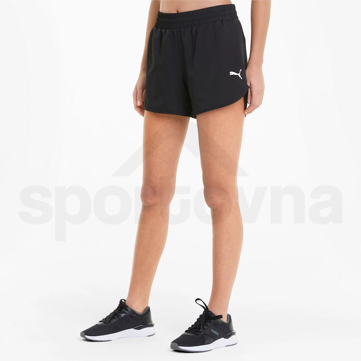 Šortky Puma Active Woven Shorts W - černá