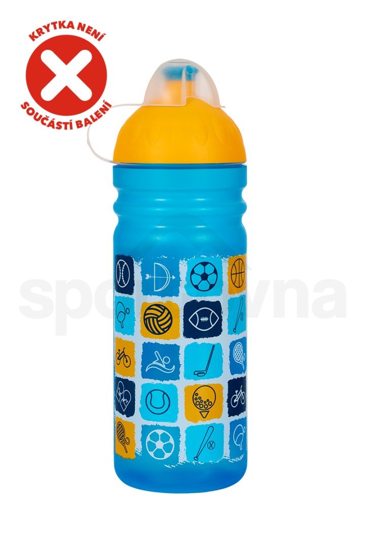 Zdravá lahev Aktivity (700ml) - modrá/žlutá