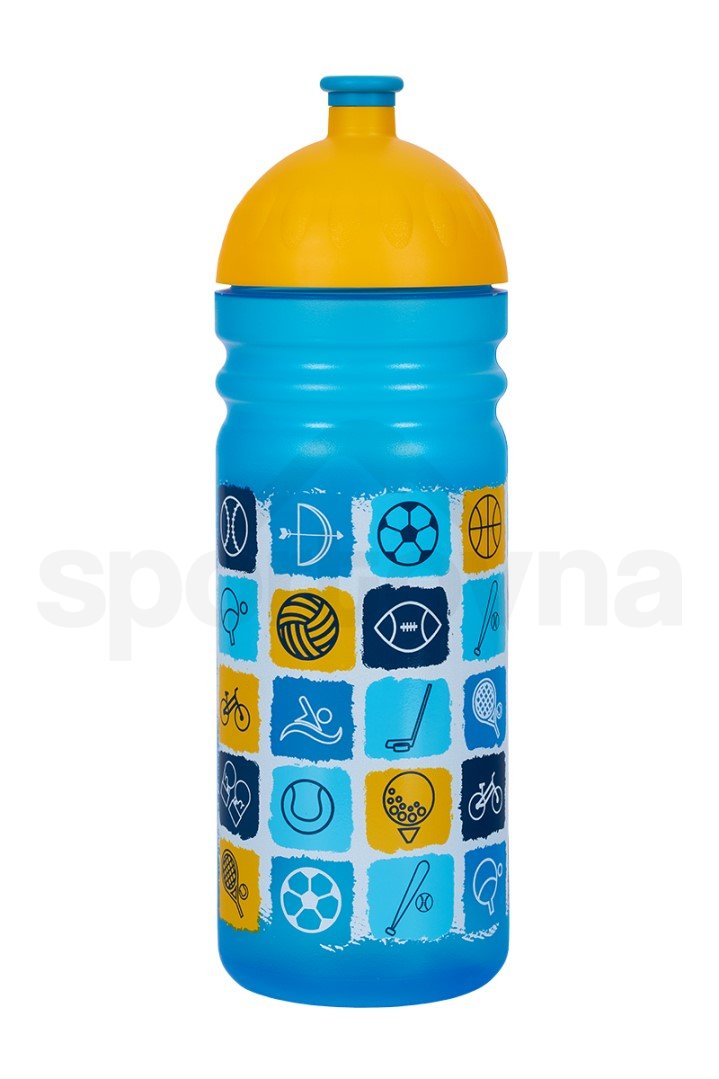 Zdravá lahev Aktivity (700ml) - modrá/žlutá