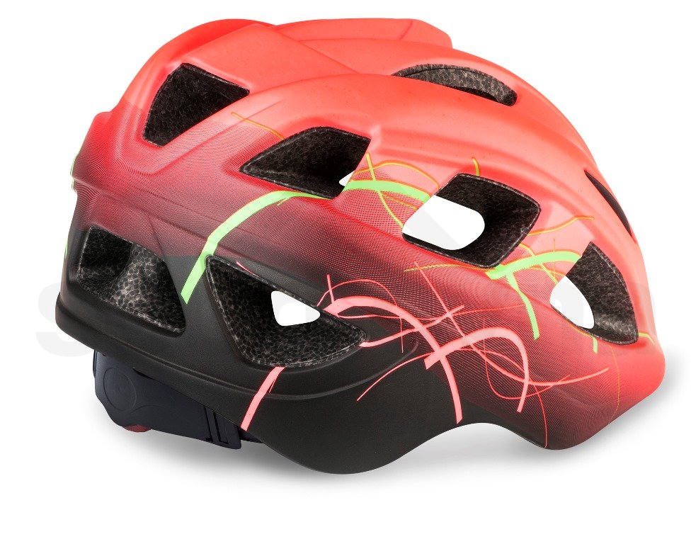 Cyklo helma R2 bondy - červená/černá