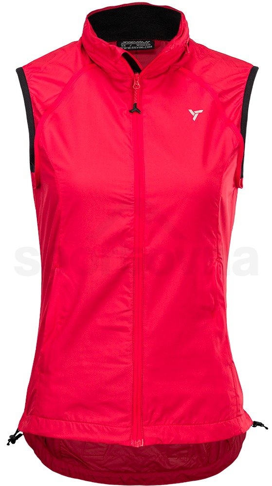 Větruvzdorná bunda Silvini Vetta WJ1623 W - červená